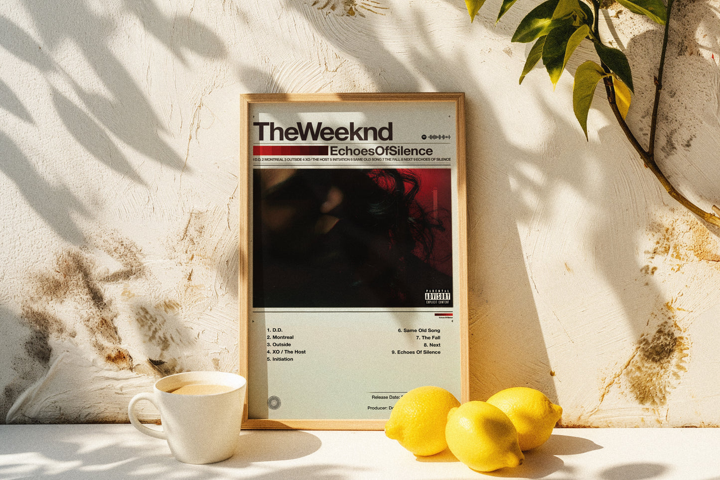 The Weeknd - Echoes of Silence | Album Cover Poster | Wall of Fame Prints