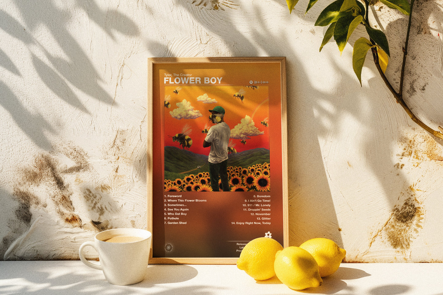 Tyler, The Creator - Flower Boy | Album Cover Poster | Wall of Fame Prints