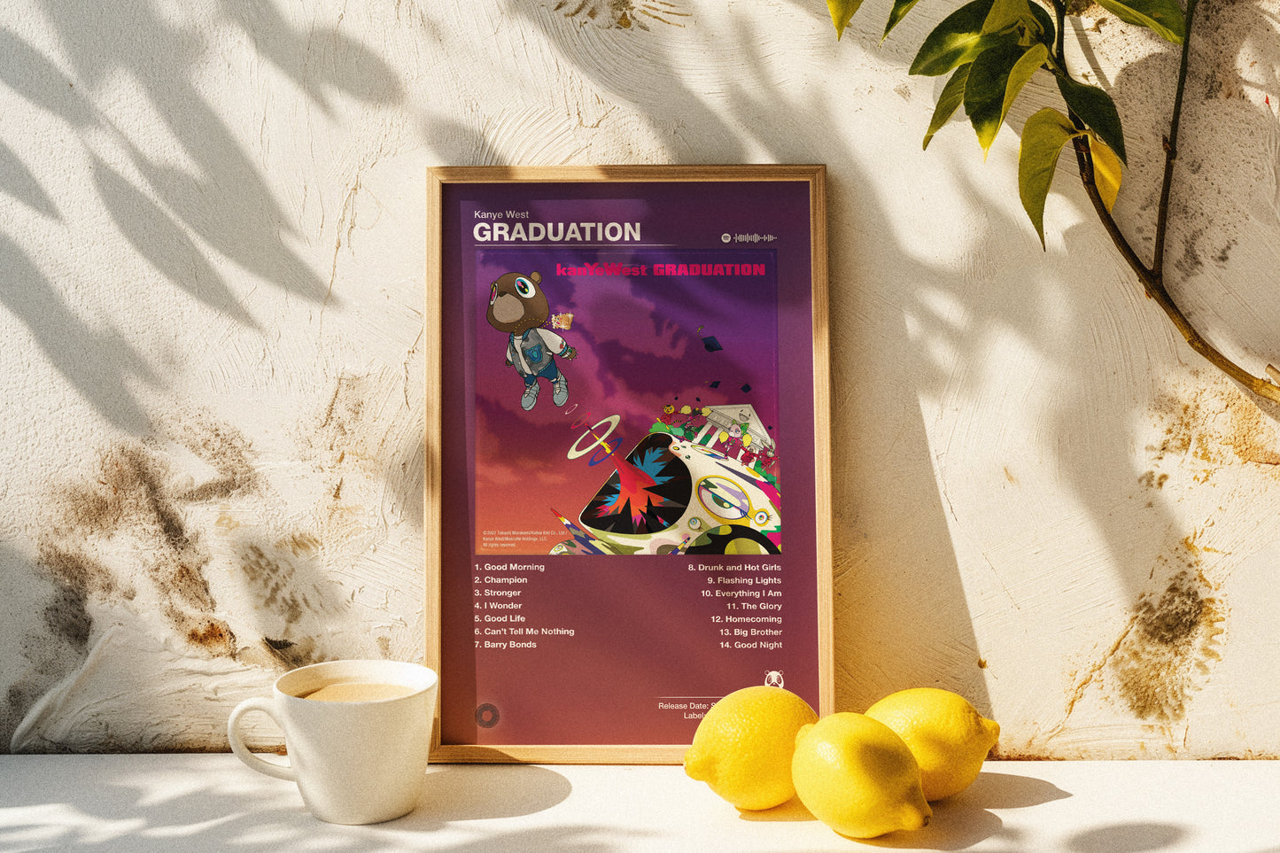 Kanye West - Graduation | Album Cover Poster | Wall of Fame Prints