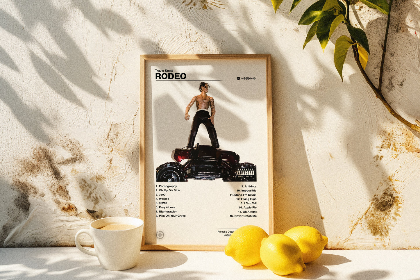 Travis Scott - Rodeo (OG Cover) | Album Cover Poster | Wall of Fame Prints