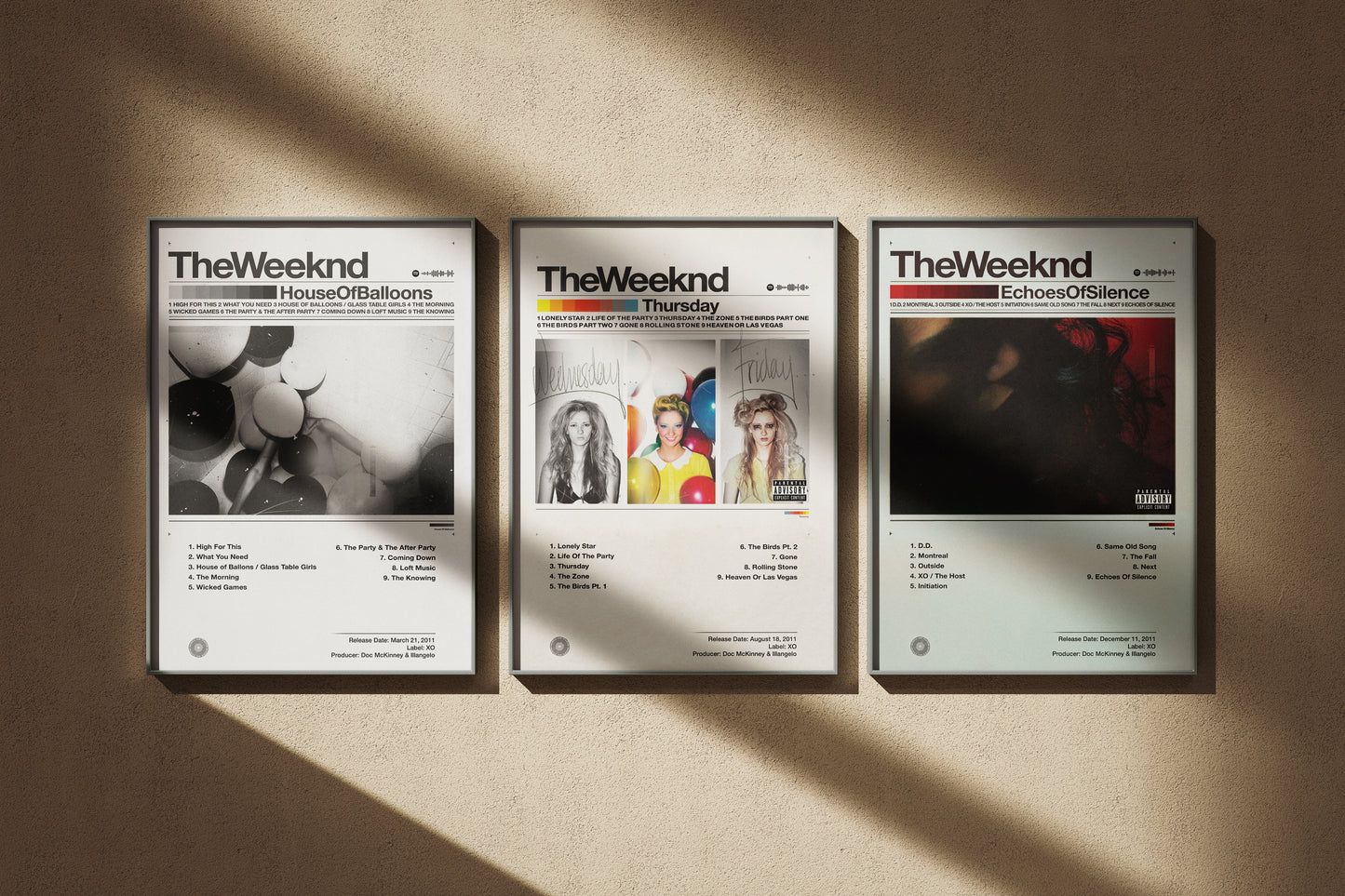 The Weeknd - After Hours | Album Cover Poster | Wall of Fame Prints