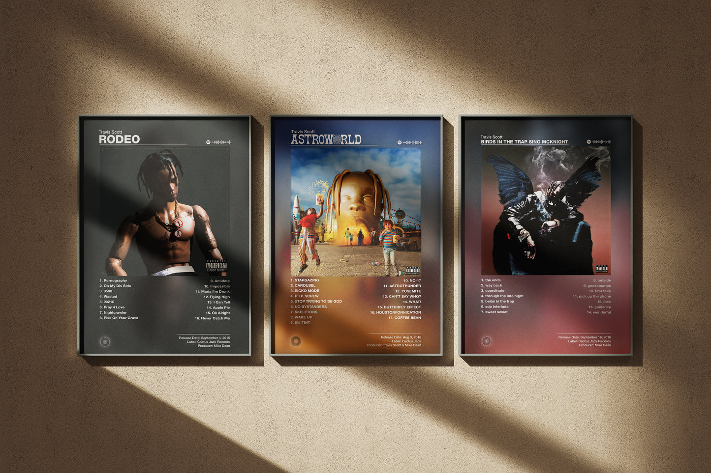 Travis Scott - Astroworld | Album Cover Poster | Wall of Fame Prints